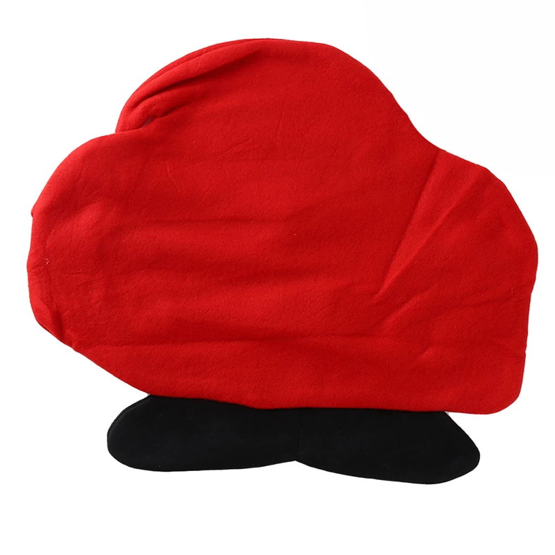 

Hot Sale Placemats Christmas Decorations Double Layer Placemats Coasters Cutlery Red Placemat Xmas Supplies