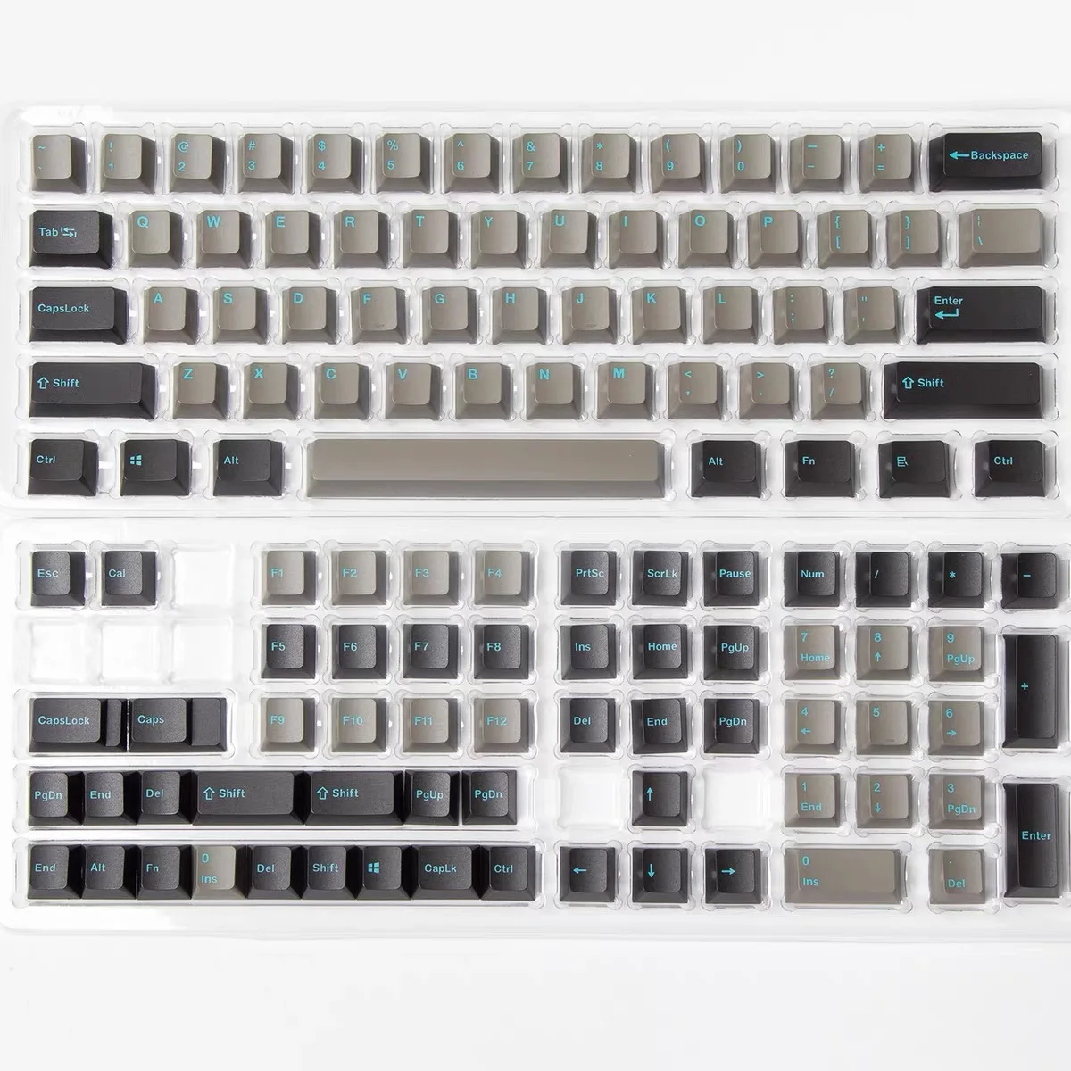 

Колпачки для клавиш PBT, 123 клавиш, двойной вызов, OEM профиль, графит, зеленый, персонализированные колпачки для клавиш, предназначены для меха...