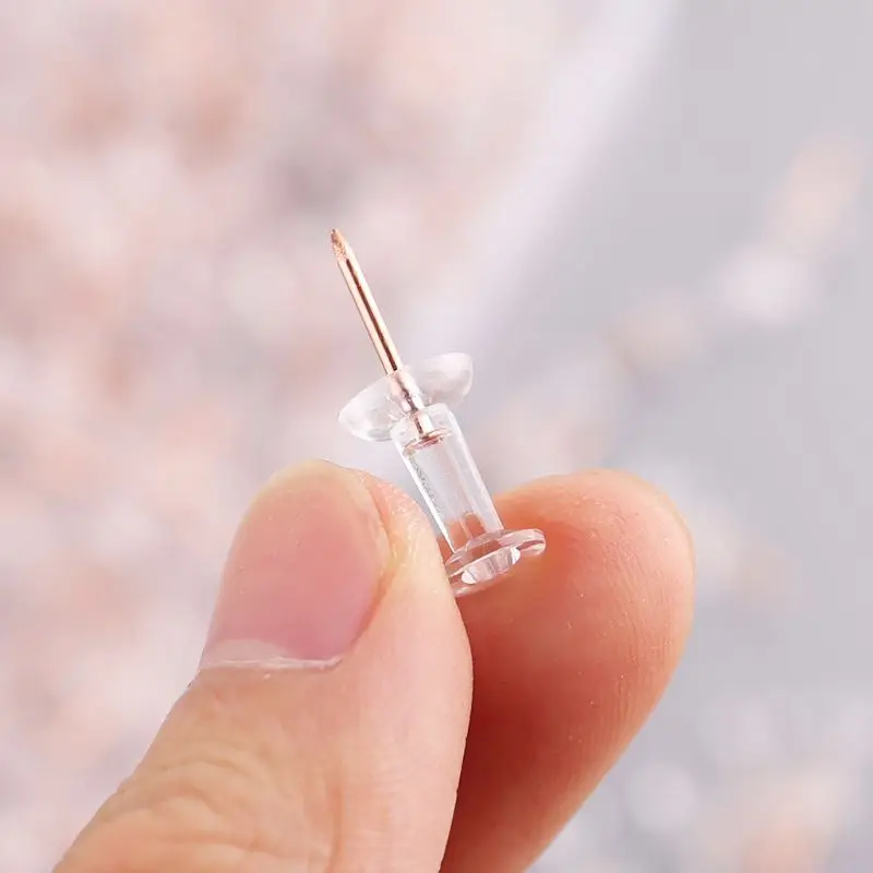 

200pcs Push Pins Thumb Thumbtack Board Drawing PhotoWall Studs Office Supplies