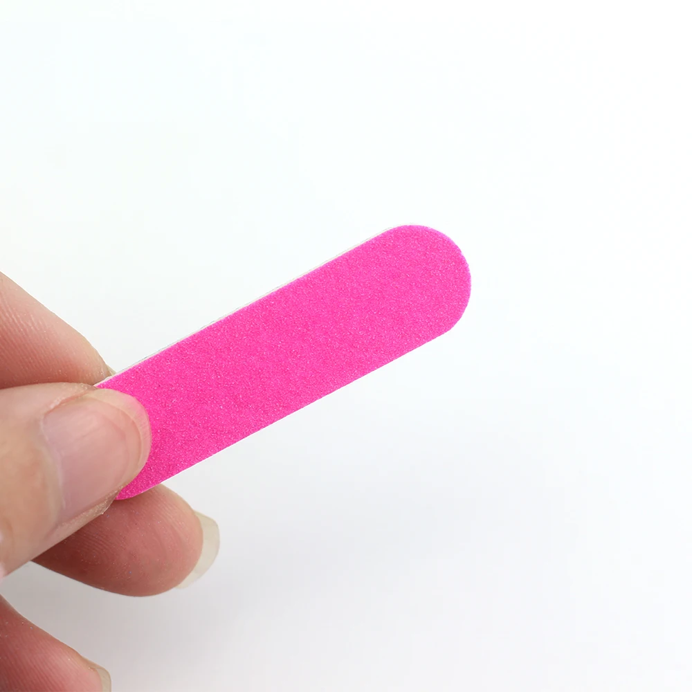 1 упаковка двусторонние Деревянные Мини пилочки для ногтей|Пилки ногтей и буферы|