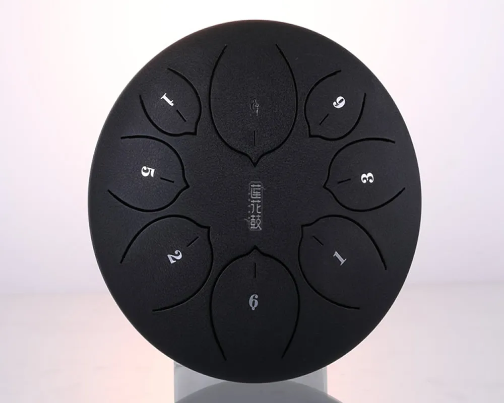 

Hluru Drum 6/8Inch Tang Drum Tongue Ethereal Hand Pan Instrument Musical Instruments Tongue Drum Handpan Percussion Instruments