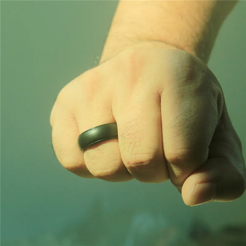 Новые пищевые силиконовые кольца FDA мужские свадебные резинки гипоаллергенные