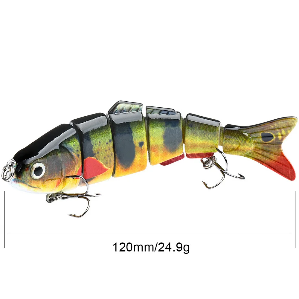 

Soft Lure Wobblers Fishing Lures Luya Knotty Fish 120mm/25g Bionic Hard BaitSea Fishing Lures Fake