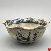 xuande years hand painted blue and white open piece porcelain bowl imitation of ancient porcelain
