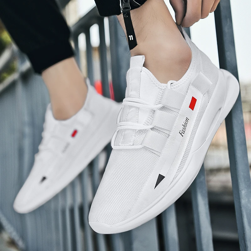 

New Hot Style Men Walking Shoes Outdoor Lace Up Sport Male Shoes Flats Comfortable Men Sneakers Autumn Jogging Shoes for Men