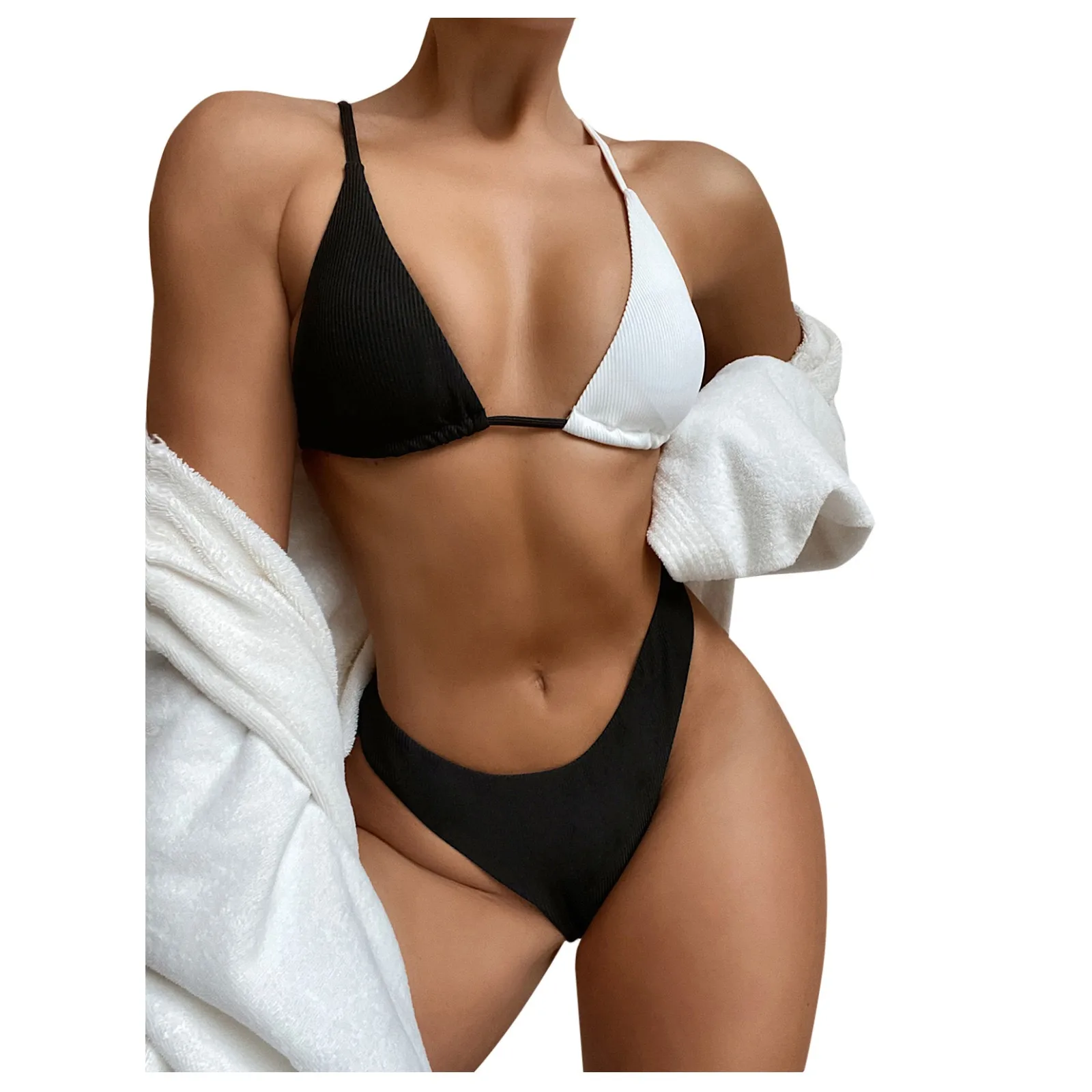 

SAGACE Sexy solid color bra split beach bikini 2021 summer women's swimsuit new fashion trend women's swimming Spa micro bikini