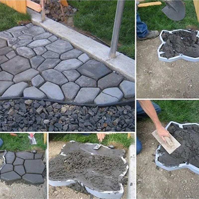 Инструмент для улицы цементная напольная плитка форма сделай сам дорожного