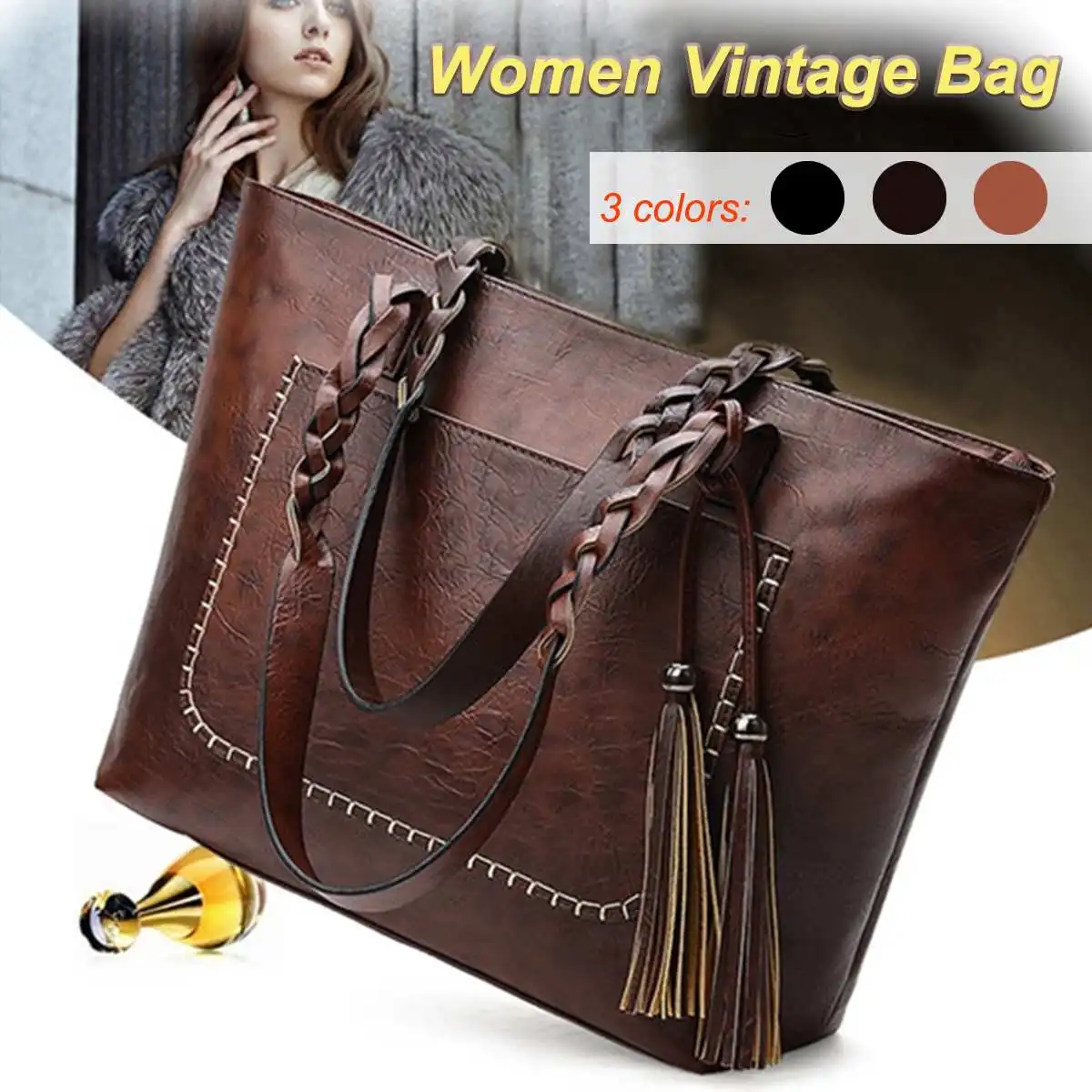 

Women Crossbody Shoulder Bags Multi-functional PU Leather Ladies Small Bag Female Handbag Purse Messenger Bag Girlfriend Gift
