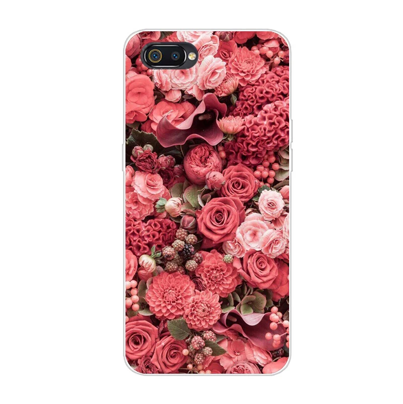 CAMEL Чехол Realme C2 Realme C2, чехол 6,1, мягкий силиконовый чехол из ТПУ с рисунком для телефона OPPO Realme C2 C 2 RealmeC2 RMX1941 - Цвет: CAMEL