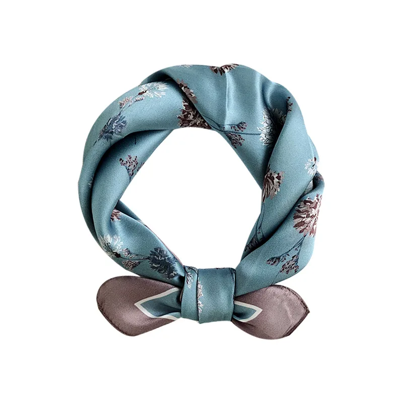 

New 2020 Brand 100% Natural Satin Real Silk Scarf Women Shawls Wraps Ladies Scarves Foulard Femme Bandana Sjaal Pashmina