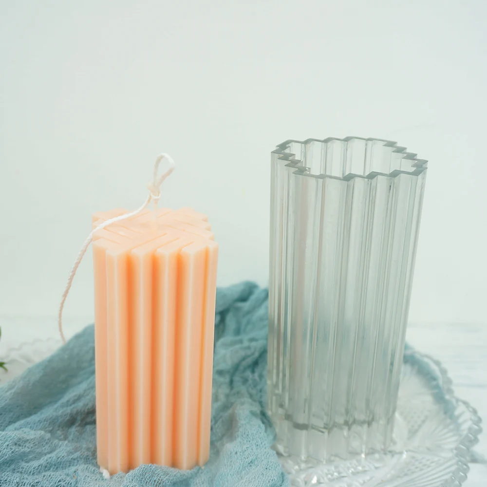 Полосы в виде четырехлистного клевера тисненый Форма восковой формы Пластик