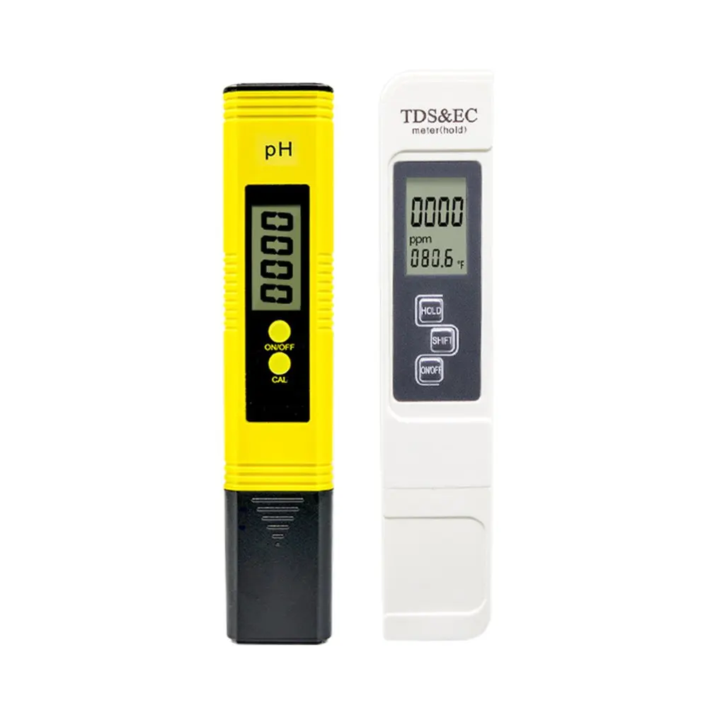 

Измеритель PH и TDS, комбинированный Высокоточный измеритель PH типа ручки 0,01 PH ± 2% точность считывания 3-в-1 TDS EC измеритель температуры
