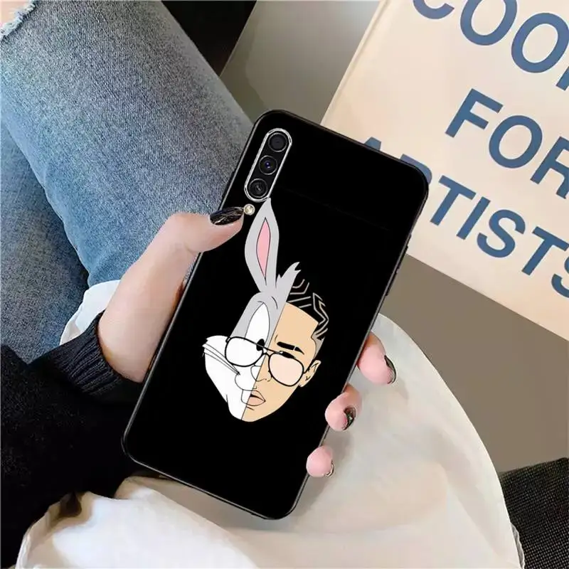 

Bad Bunny Phone Case For Samsung A40 A31 A50 A51 A71 A20S S8 S9 Plus note 20 ultra