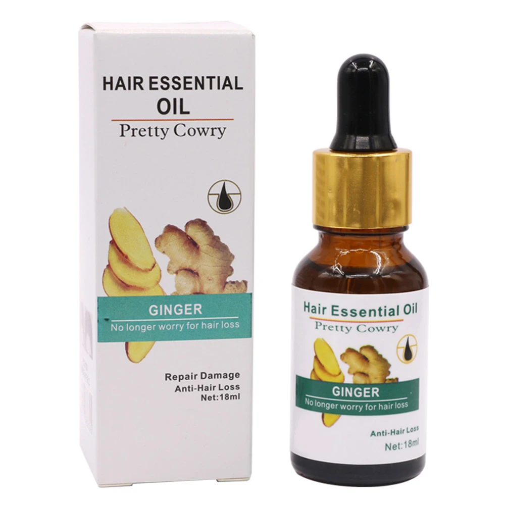 

Ginger Hair Growth Essence Oil Hairdressing Anti preventing Hair Loss Treatment Hair Repair Growing Essential Oils Care