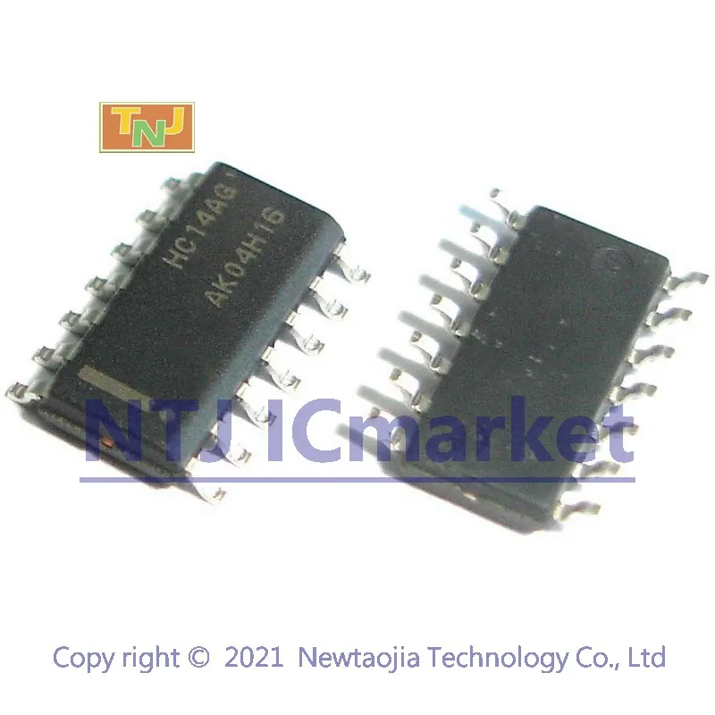 10 шт. MC74HC14ADR2G SOP-14 HC14AG 74HC14 Hex schmitt‒ триггерный Инвертор IC чип | Электронные