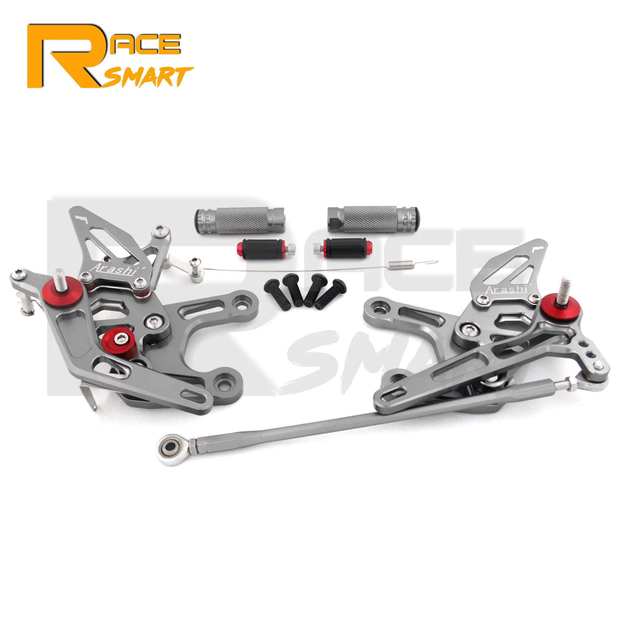 CNC Алюминиевый Регулируемый Rearset Rider задний Набор для ног KAWASAKI ZX 10R 2008 2009 2010 ZX10R ZX10 R