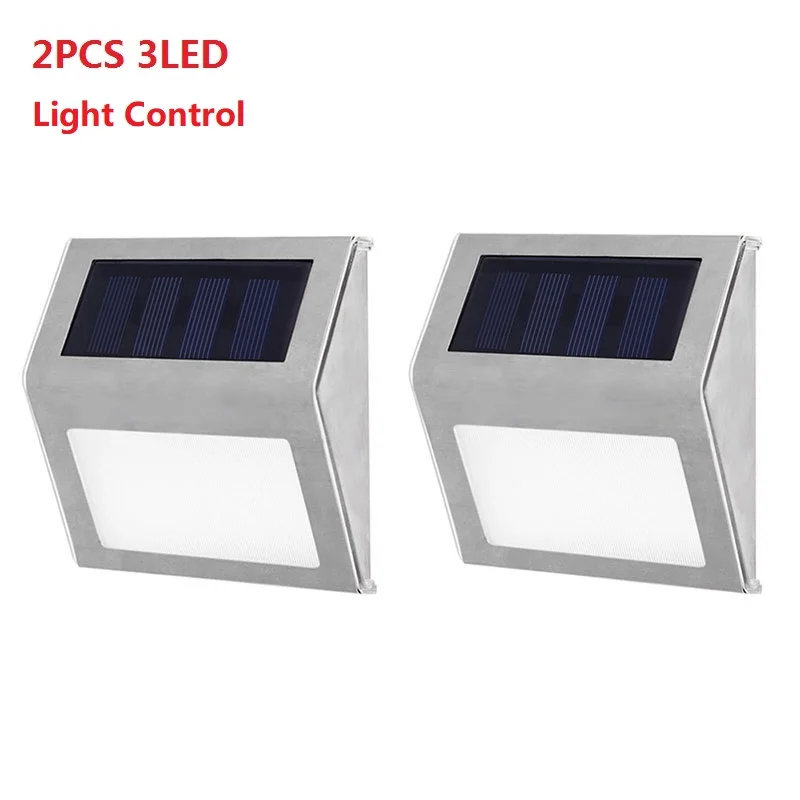 2pcs 3LED 30/40 светодиодный светильник, Солнечная гирлянда, силовая лампа, PIR датчик движения, настенный светильник, уличный солнечный светильник, водонепроницаемый энергетический садовый светильник - Испускаемый цвет: 2pcs 3LED