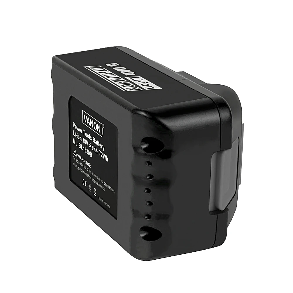 Вану для Makita li-ion 18V BL1850B 5000 мА/ч, 5,0 Ah литиевая Мощность инструменты Замена Батарея BL1815 BL1840 BL1850 LXT400