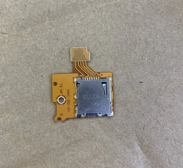 50 шт./лот оригинальный слот для карты памяти Micro SD TF гнездо чтения печатная плата