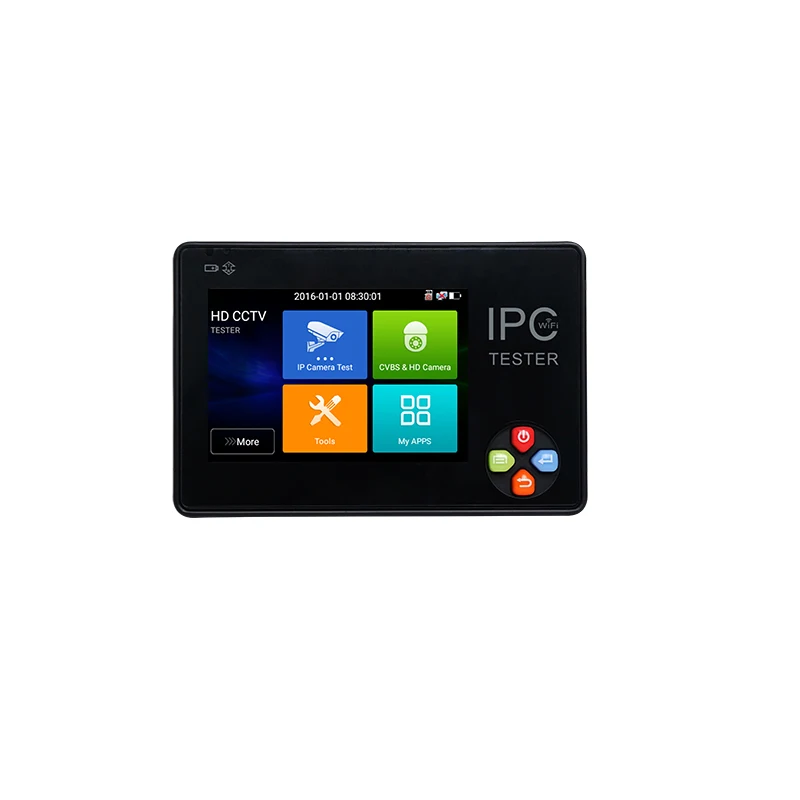 IPC1600 плюс 3 5 дюймов сенсорный экран портативный IP тестер аналоговых камер H.265 4K CCTV