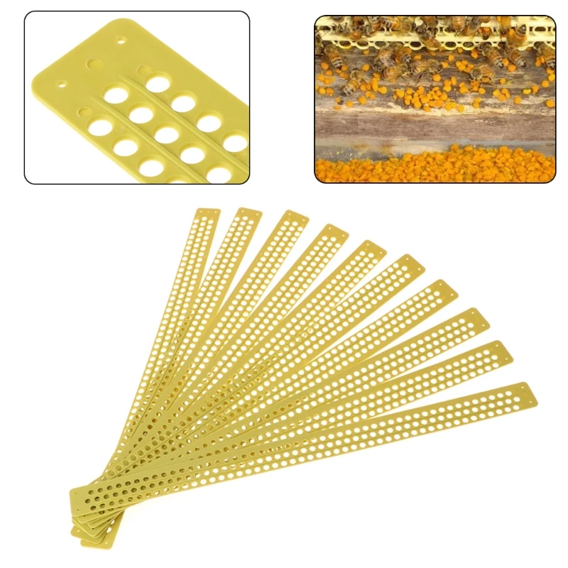 

10 Pcs/Bag Pollen Trap Catcher Beekeeping Apiculture Tools Entrance Equipments