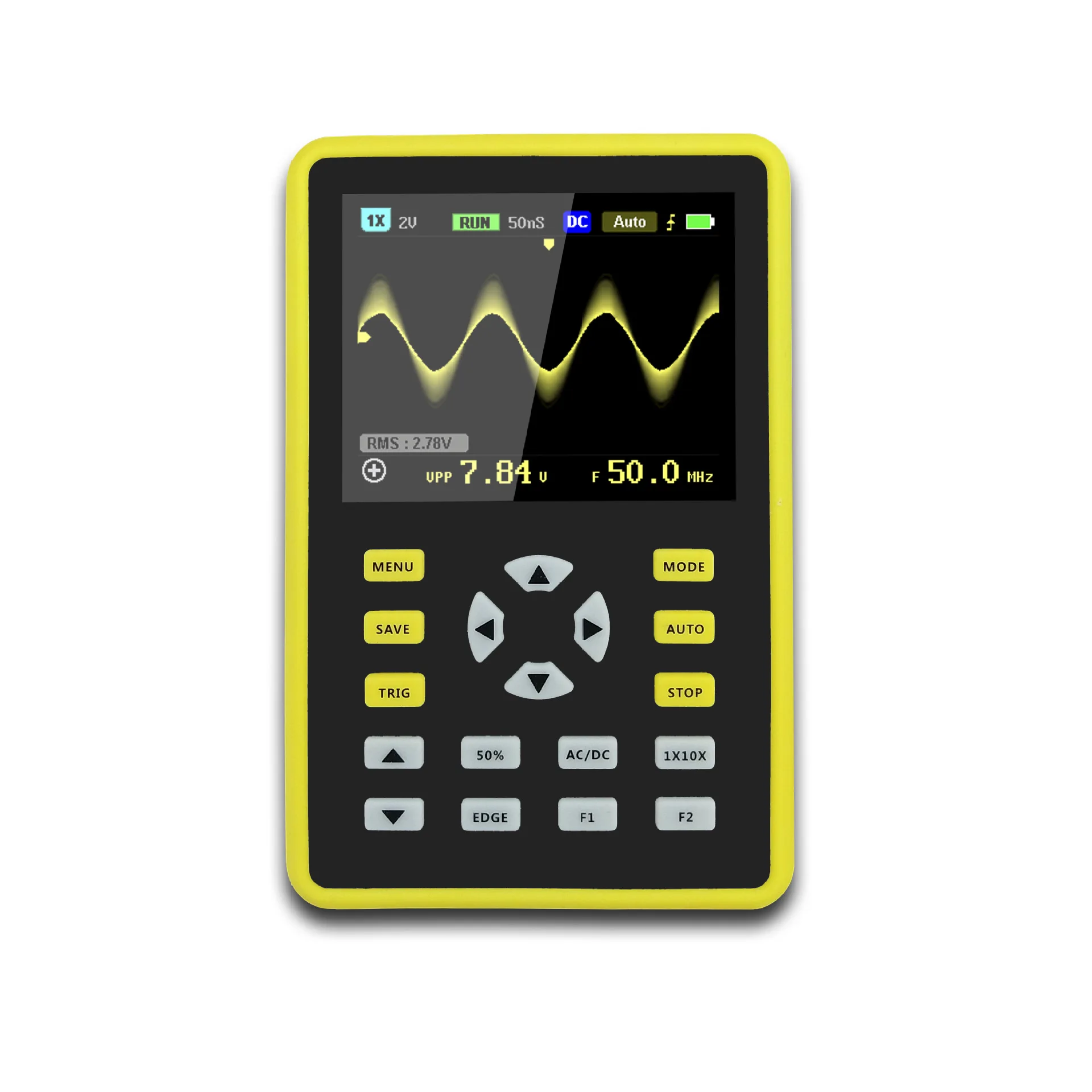 FNIRSI-5012H 2.4-inch Screen Digital Oscilloscope 500MS/s Sampling Rate 100MHz Analog Bandwidth Support Waveform Storage | Инструменты