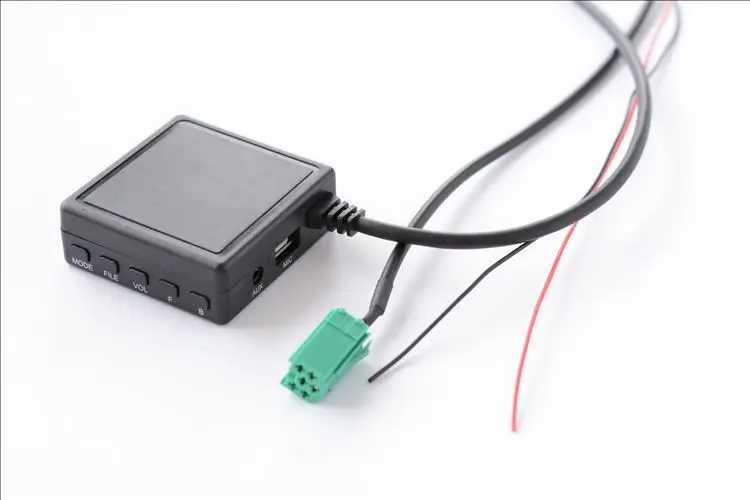 3,5 мм AUX TF USB флэш-накопитель микрофон медиа Bluetooth для мини вход ISO 6Pin Renault стерео Updatelist AUX кабель адаптер