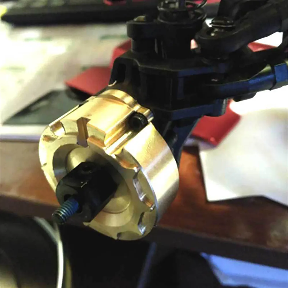 

For Traxxas TRX4 TRX-4 Heavy Duty Brass Counterweight RC Crawler Portal Drive Housing Balance Weight Parts