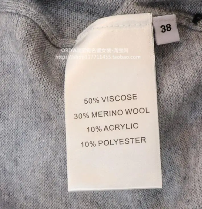 Трикотажные теплые костюмы из 30% шерсти и 45% кашемира свитер с круглым вырезом