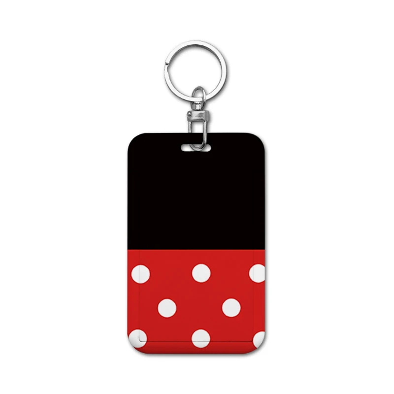 Брелок для ключей с героями мультфильмов Диснея подвесной шнурок Микки и Минни