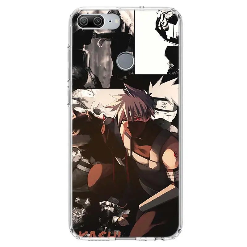 

Anime Naruto Kakashi Phone Case for Huawei Honor 10 9 Lite Y9 Y5 Y6 Y7 2019 8X 8A 8S 7A 7X 10i 20i Pro V30 Art Coque Capa