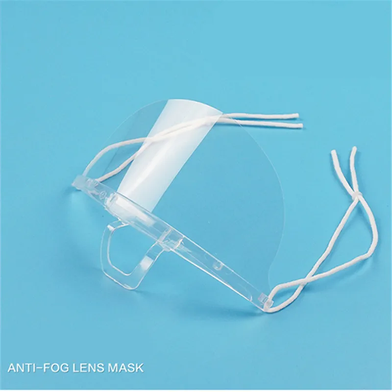 

Многоразовая пластиковая маска для рта, прозрачная маска для рта, гигиенический прозрачный пластиковый щит для лица для детей