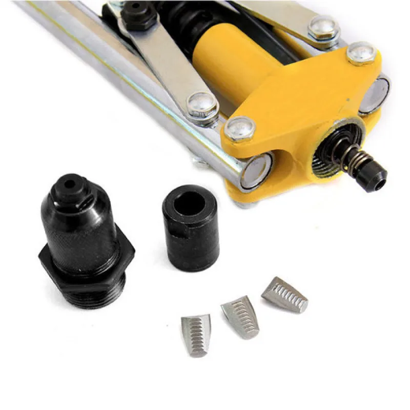 1 шт. усиленный пистолет для заклепок из сплава ручной с двумя ручками