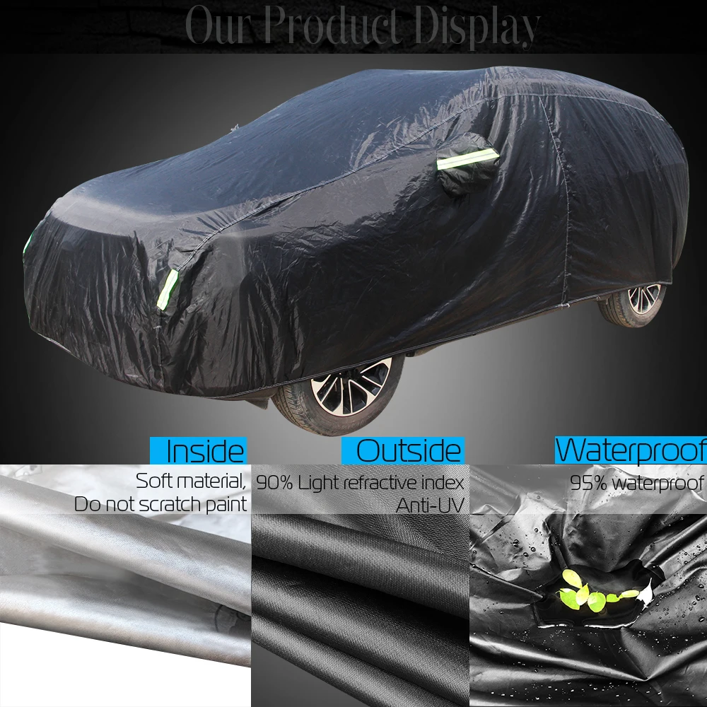 Водонепроницаемый автомобильный чехол Cawanerl для Citroen C1 C2 C3 C4 C5 C8 DS3 DS4 DS5 Xantia Berlingo C