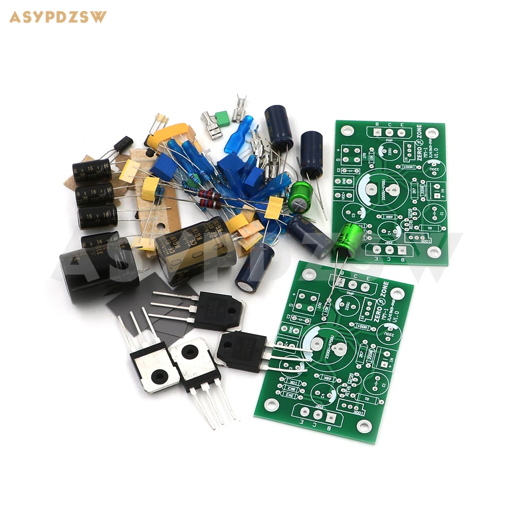 

2 Channel Atom BR W0302 PNP Version JLH1969 single-ended class A power amplifier kit