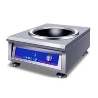 3500w5000w induction cooker commercial concave surface electric cooking machine cooktop waterproof stoves