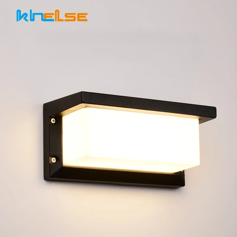 Серый уличный светильник 18 Вт современный настенный светодиодный вилла сад