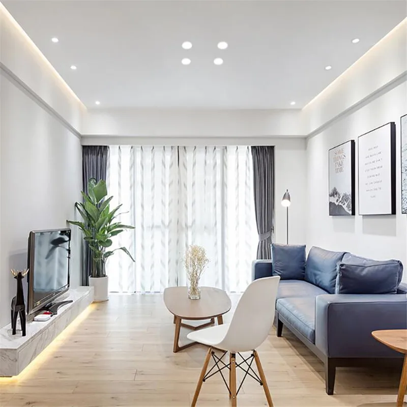 4 шт. потолочные светильники для офиса 9 Вт 720 лм