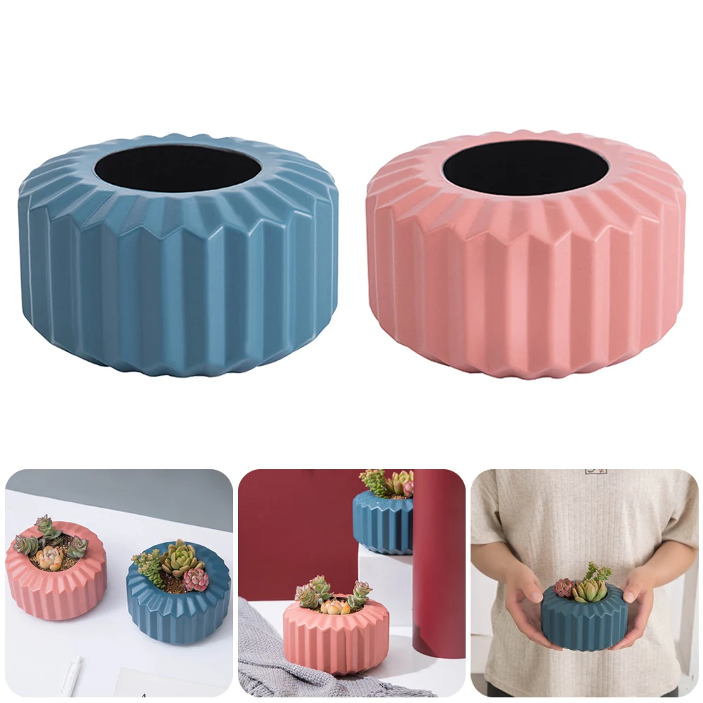 

Plastic Flower Pots Indoor & Outdoor Planter Nursery Pots for Flowers Plants Succulents Plant Holder Home Office Garden Decor