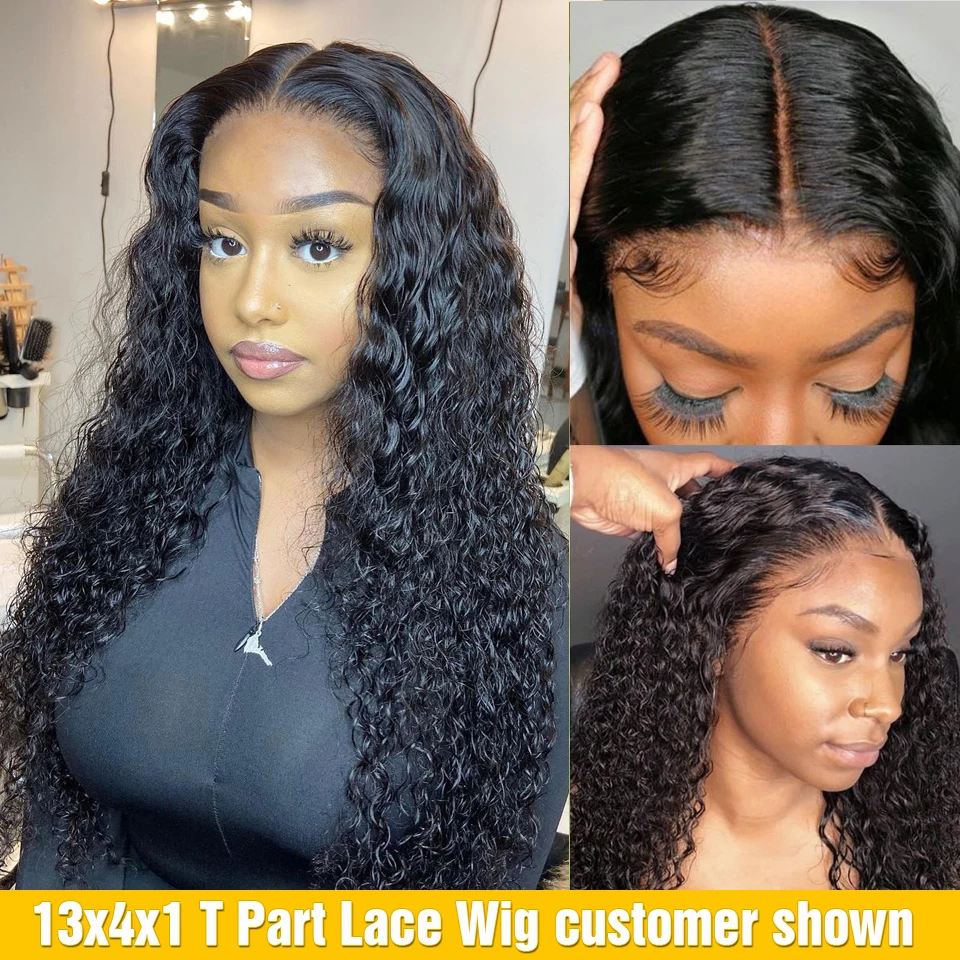 Длинные 30-дюймовые вьющиеся парики с глубокой волной для женщин бразильский