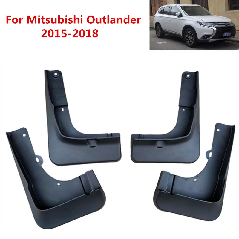 Брызговики автомобильные для Mitsubishi Outlander 2015 2016 2017 2018 брызговики брызговик крыло