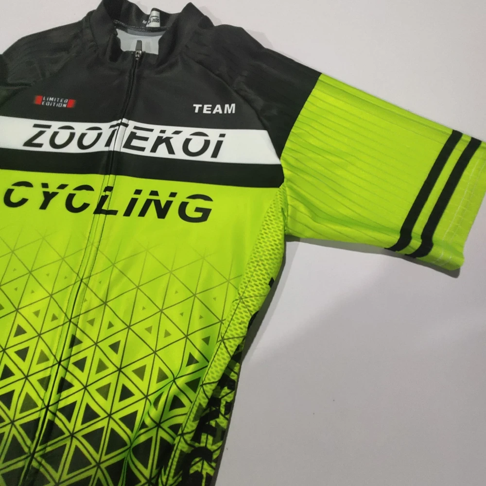 Костюм ZOOTEKOI Triathlo мужской для езды на велосипеде одежда с короткими рукавами