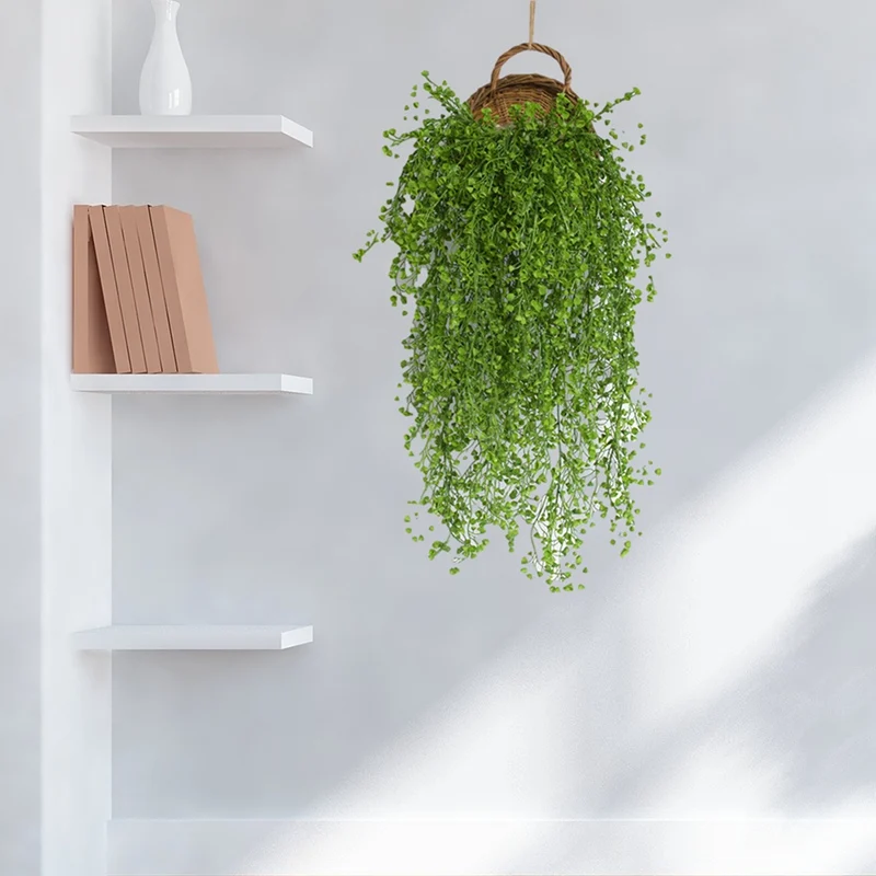 

Artificial Fake Flower Vine Hanging Garland Plant Rattan Home Outdoor Garden Decor Trailing Flower Hanging Wall Decoration