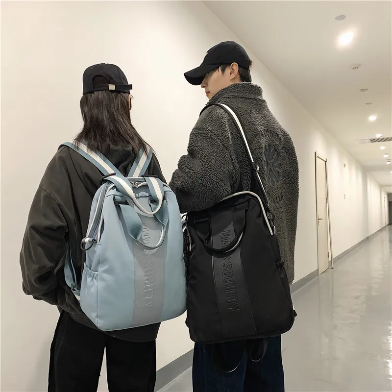 

New backpack for men and women nylon canvas schoolbag for middle school students large capacity Backpack backpack mini backpack