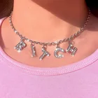 Ожерелье-чокер женское из нержавеющей стали, с надписью DADDY BABY