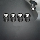 4 шт. Авто клапан для шин кепки стикеры кепки пылезащитный колпачок для шины для Suzuki Swift Jimny Свифт Vitara самурая Гранд витара нового дизайна Sx4 аксессуары