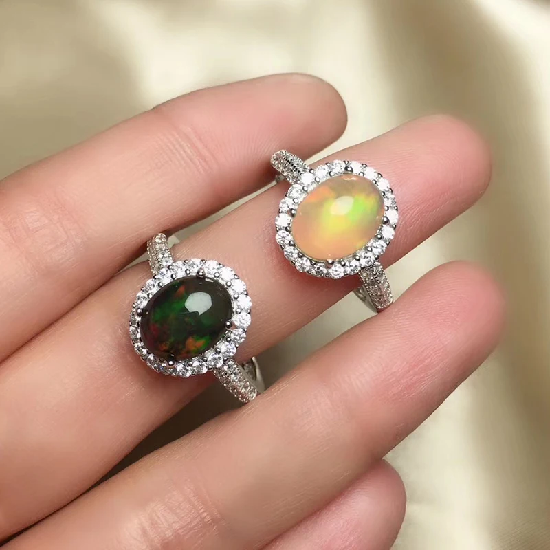 Ювелирные изделия из серебра ювелирные CoLife пробы с опалом для ежедневного