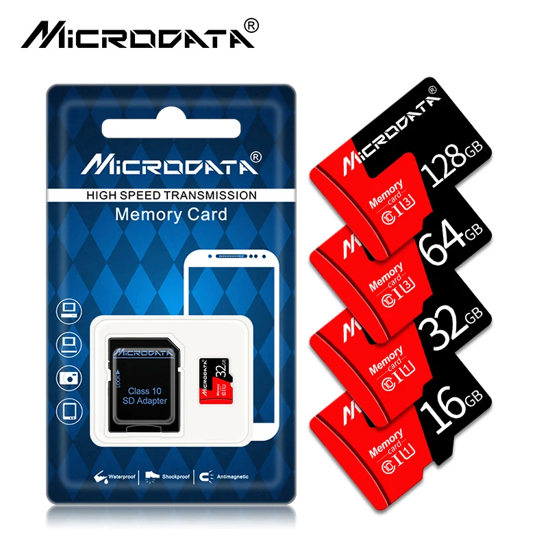 Высокоскоростная карта памяти, 128 ГБ, 64 ГБ, 32 ГБ, 16 ГБ, Micro SD карта cartao de memoria, флеш-карта класса 10, mini SD/TF карты, Подарочный адаптер
