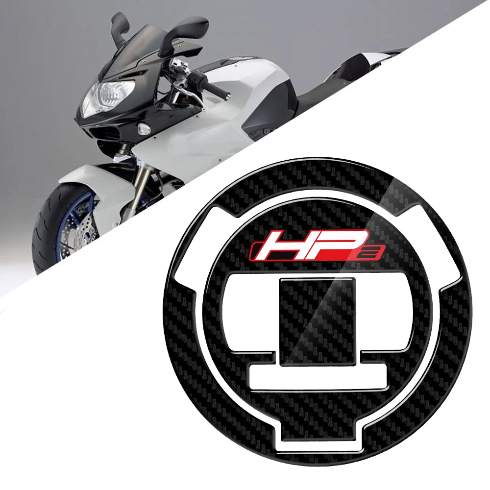 

For BMW HP2 Motorcycle 3D Carbon Fiber Appearance Fuel Tank Cap Fuel Tank Pad Protective Sticker
