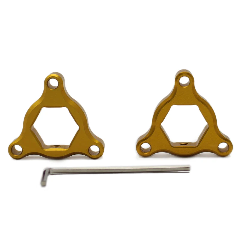 

for Triumph 675 Street Triple 2008-2009 Motorcycle Accessories Suspension Fork Preload Adjusters CNC Aluminum 22mm